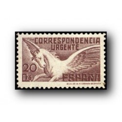1937 Sellos de España. Pegaso. (Edif.832) **
