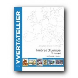 Catálogo de Sellos Yvert et Tellier Europa vol. IV 2016 Polonia-Rusia