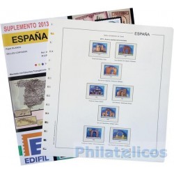 Suplemento Anual Edifil España Sellos Cortados Procedentes de H.B. 2013