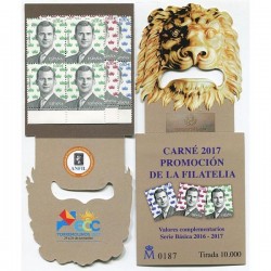 2016 Sellos de España. Carné Promoción de la Filatelia EXFILNA Zaragoza (Edif. 5078CP)**