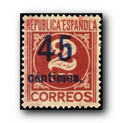1938 España. Cifras. Edif.744 **