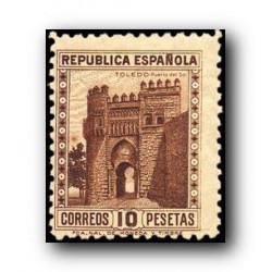 1938 Sellos de España (770). Monumentos y Autogiro.