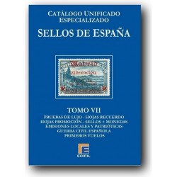 Catálogo de Sellos Edifil España Especializado Tomo VII Patrióticos-Guerra Civil