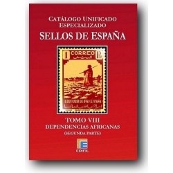 Catálogo de Sellos Edifil España Especializado Tomo VIII Dependencias Africa II Edic. 2013