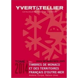 Catalogo de Sellos Yvert et Tellier Mónaco, Andorra, Europa... 2014