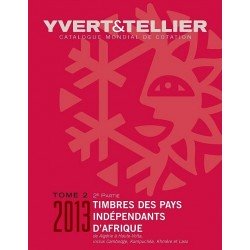Catálogo de Sellos Yvert et Tellier P. Independientes de África 2ª parte 2013 de la A a H