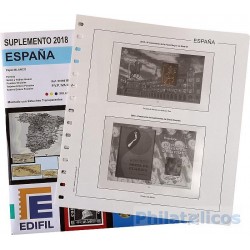 Suplemento Hojas Edifil España Pruebas 2017