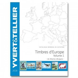 Catálogo de Sellos Yvert et Tellier Europa vol. I 2014 Albania-Bulgaria