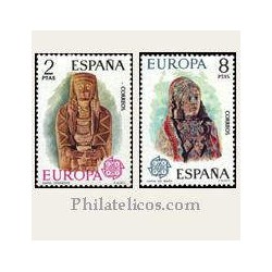 1974 España. Europa CEPT. Edif.2177/78 **