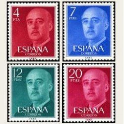 1974 España. General Franco. Edif.2225/28 **
