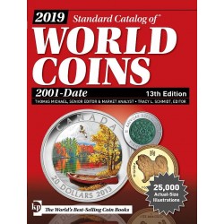 Catálogo Mundial World Coins 2001-actualidad  edicion 2019