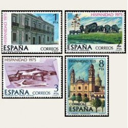 1975 España. Hispanidad - Uruguay. Edif.2293/96 **