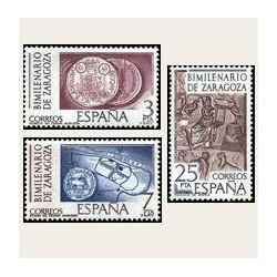 1976 España. Bimilenario de Zaragoza (Edif.2319/21) **