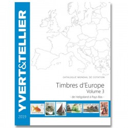 Catálogo de Sellos Yvert et Tellier Europa vol. III 2019