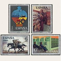 1976 España. Servicios de Correos (Edif.2329/32) **