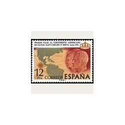 1976 España. Viaje a América de SS.MM. Los Reyes  (Edif.2333) **