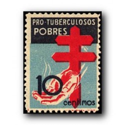 1937 Sellos de España (840). Pro Tuberculosis.**