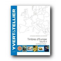 Catálogo de Sellos Yvert et Tellier Europa vol. IV 2020...