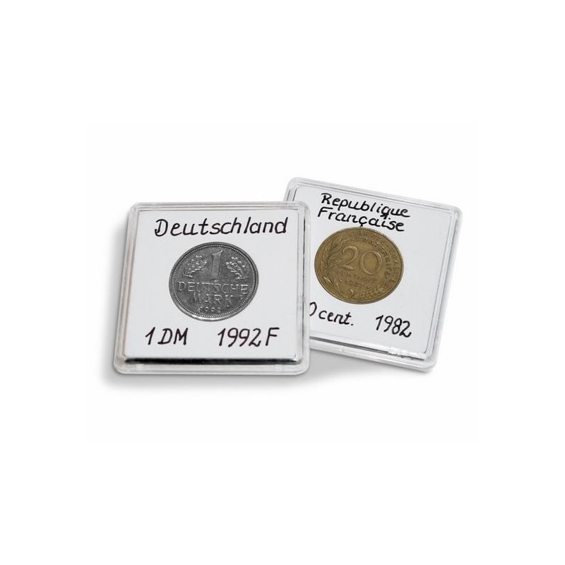 Cápsulas para monedas Leuchtturm QUADRUM NOTE 14 mm. Ø (10 unds.)
