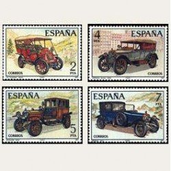 1977 España. Automóviles Antiguos. (Edif. 2409/12) **