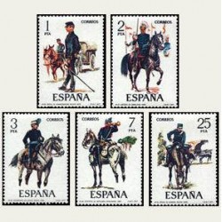 1977 España. Uniformes Militares. (Edif. 2423/27) **