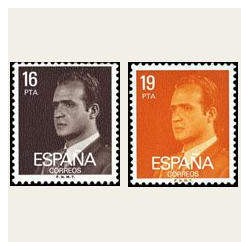 1980 España. Juan Carlos I (Edif.2558/59) **