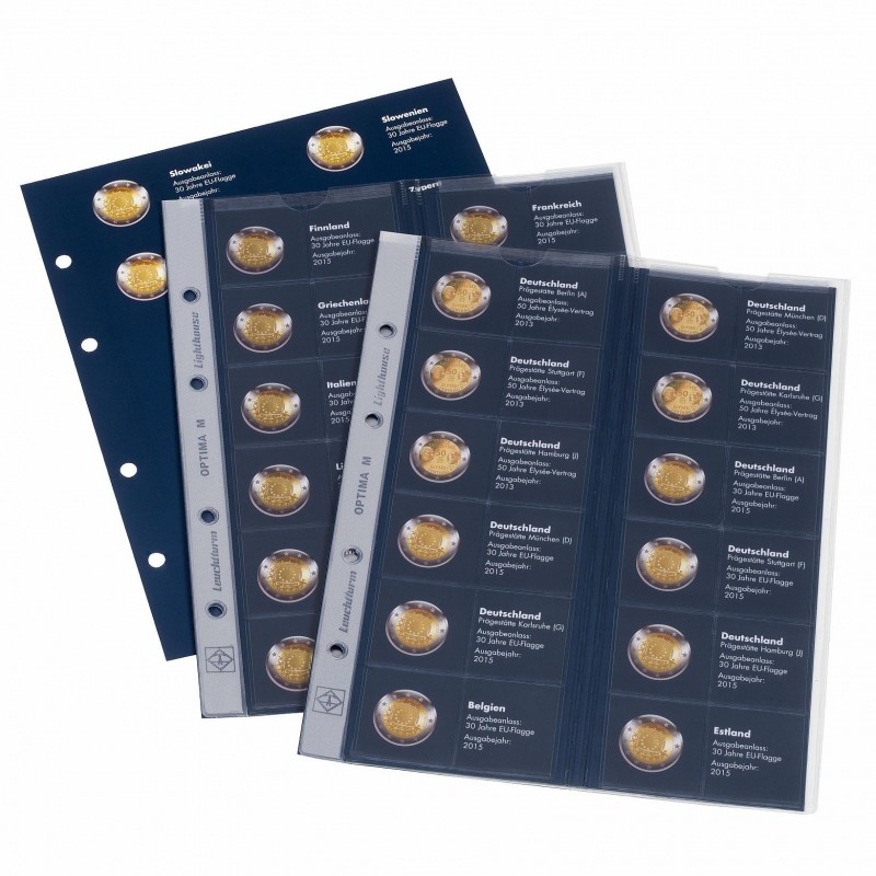 Suplemento Optima para Monedas conmemorativas 2 euros 2015