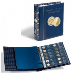 Leuchtturm 359315 Album preimpreso OPTIMA ?Monedas europeas conmemorativas de  2 