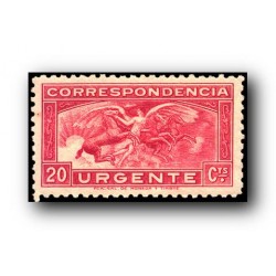 1933 Sellos de España 679 **. Ángel y Caballos.