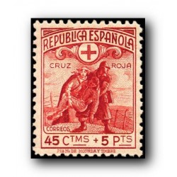 1938 Sellos de España 767**. Cruz Roja Española.