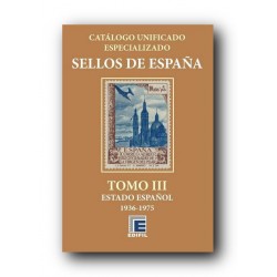 Catálogo de Sellos Edifil España Especializado Tomo III...