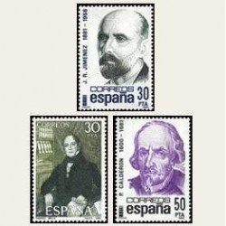 1982 España. Centenarios. (Edif.2646/48) **