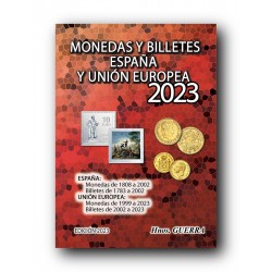 Catálogo de Monedas y Billetes Españolas Guerra 2023