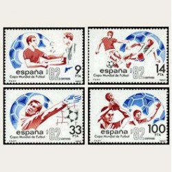 1982 España. Copa Mundial de Fútbol España'82 (Edif.2660/63) **