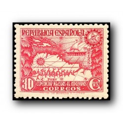 1935 Sellos de España 694. Expedición al Amazonas. **