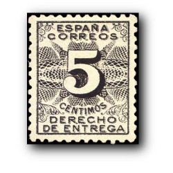 1931 Sellos de España 592 **. Derecho de Entrega.