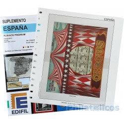 Suplemento Edifil España Pliegos Premium 2023