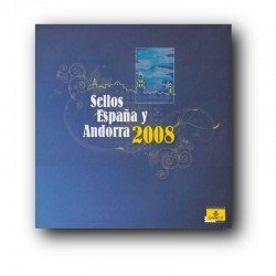 Libro Oficial de Correos Sellos de España y Andorra 2008...