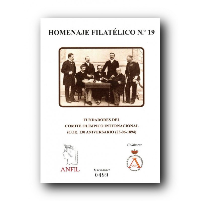 Homenaje Filatélico 19. Fundadores del COI