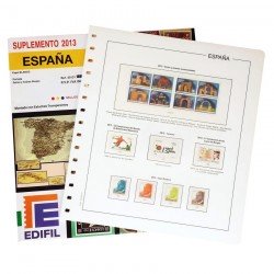 Hojas Edifil  España   solo sellos y hojitas