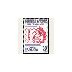 1984 España. Federación Inter. de Filatelia (Edif.2755) **