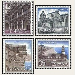 1986 España. Paisajes y Monumentos. (Edif.2835/38) **