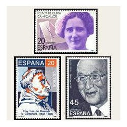1988 España. Centenarios de Personalidades. (Edif.2929/31) **