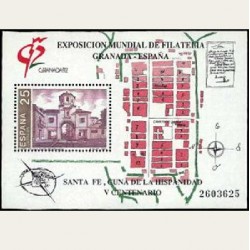 1991 España. Exp. Mundial Filatelia Granada'92. (Edif.3109) **