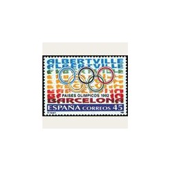 1992 España. Países Olímpicos (Edif.3211) **