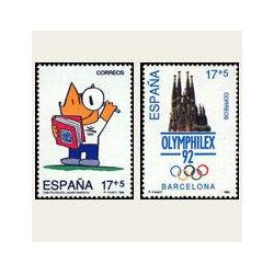 1992 España. XXV Olimpiada Barcelona '92 (Edif.3218/19) **