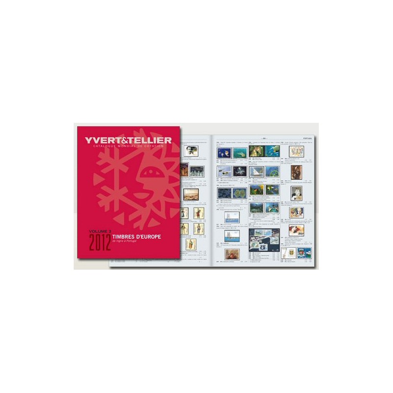 Catálogo de Sellos Yvert et Tellier P. Europa vol. III de I a la P 2012