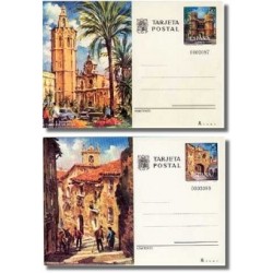1974 España. Entero Postales Turismo (Edif.105/106)**