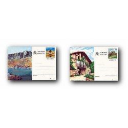 1989 España. Entero Postales Turismo (Edif.147/148)**