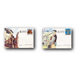 1991 España. Entero Postales Turismo (Edif.151/152)**